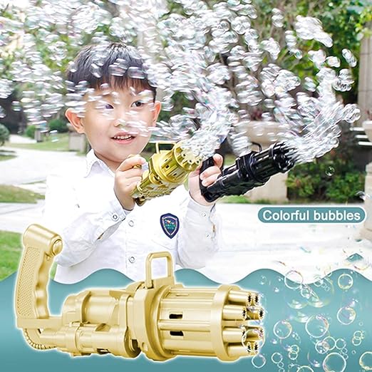Kids Automatic Bubble Gatling Gun